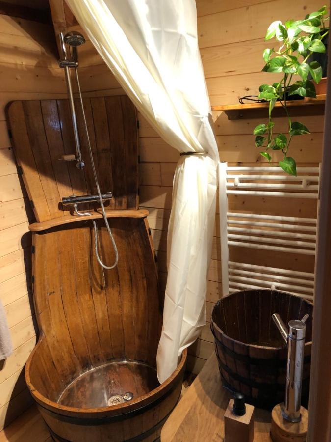 La Cabane A L'Oree Des Bornes Évires Buitenkant foto